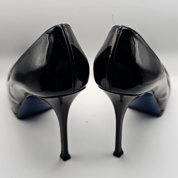 Yves Saint Laurent “Tribtoo 80” Patent Leather Pumps – Size 11 - Picture 4 of 11